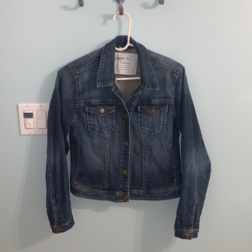 GapKids Snap Button Jean Jacket